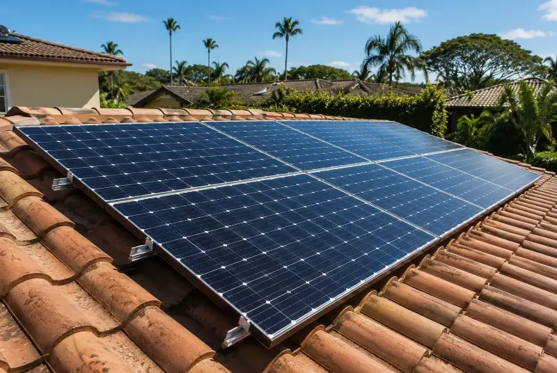 Installation de panneaux solaires à Ombrée d'Anjou